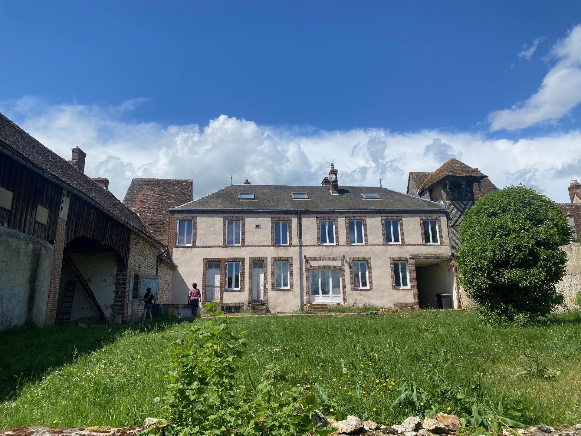 Paysage du Perche autour du Relais de Champrond